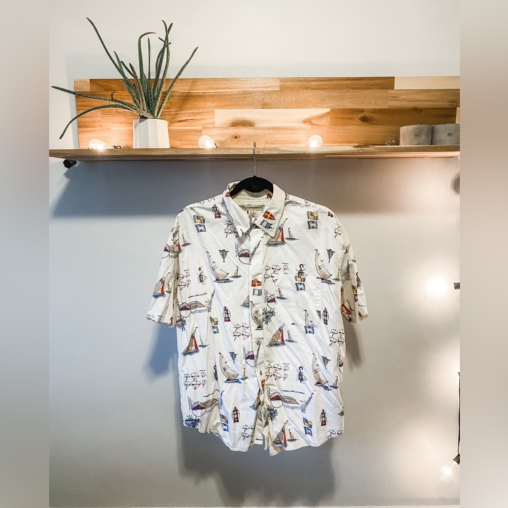 Nautical Button Down Shirt